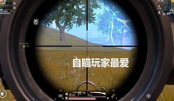 和平精英主播开辅助瞄准