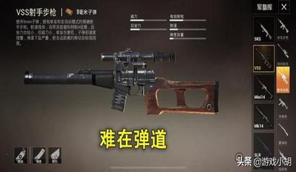 和平精英不用辅助瞄准的枪