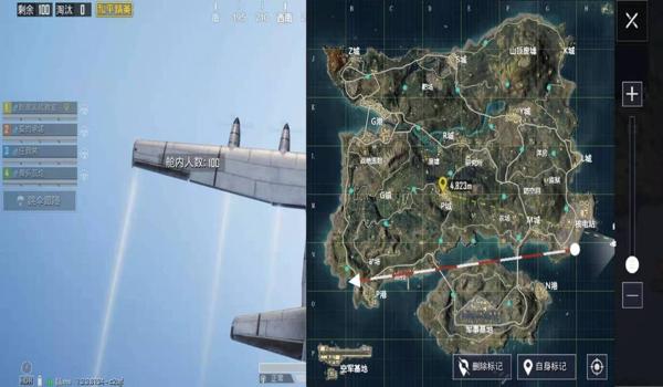 和平精英打野辅助符号