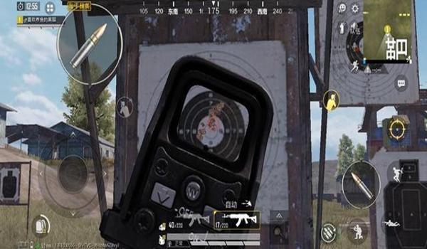 和平精英如何在头上压枪